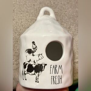 Mini Dimply Farm Fresh Birdhouse New